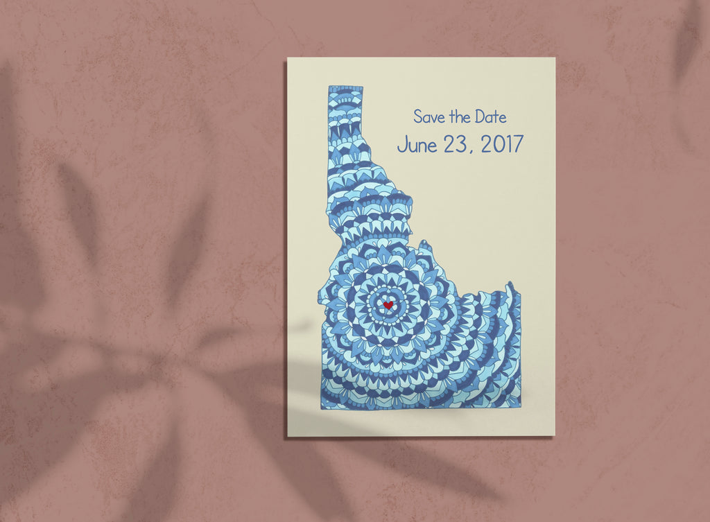 Looking for something funky, unique, and colorful for your wedding invitations?