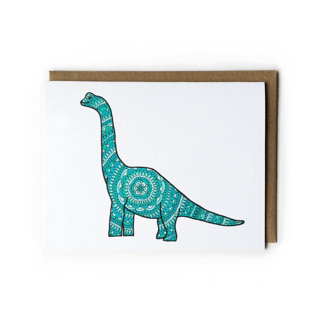 Brachiosaurus Card