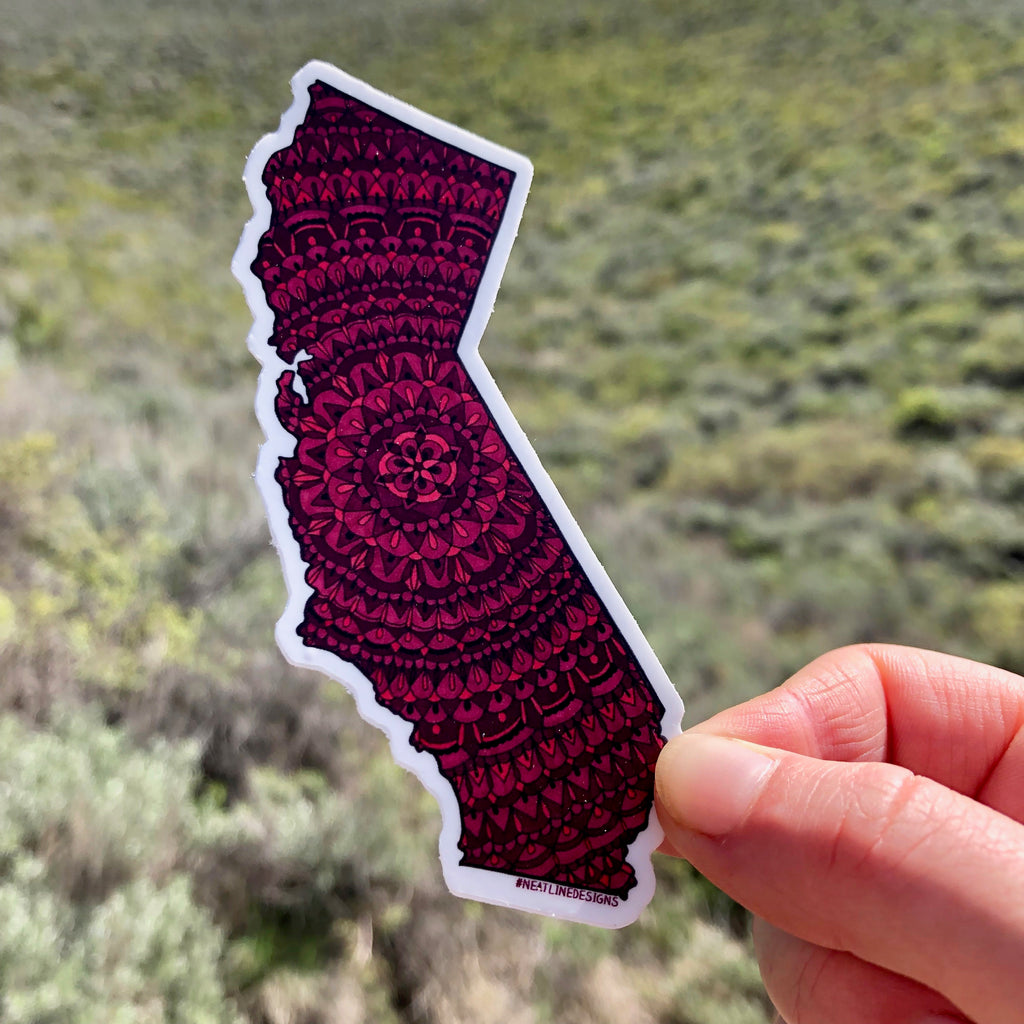 Reds California Sticker