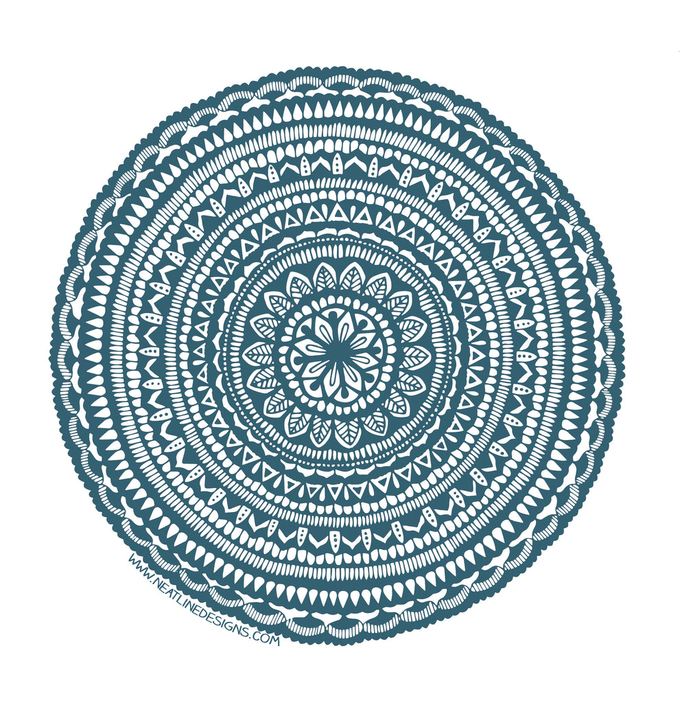 Mandala Circle Sticker