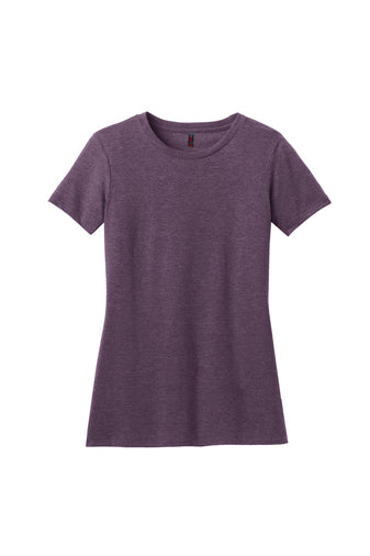 Ladies Idaho Tee - Heathered Eggplant