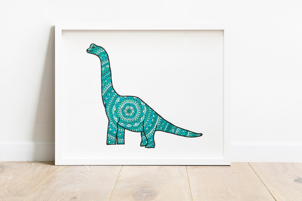 Brachiosaurus Mandala