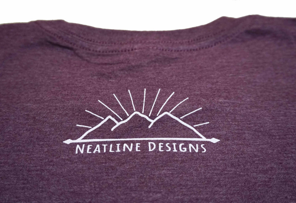Ladies Idaho Tee - Heathered Eggplant