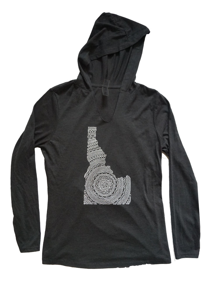 Ladies Idaho Long Sleeve Black Frost
