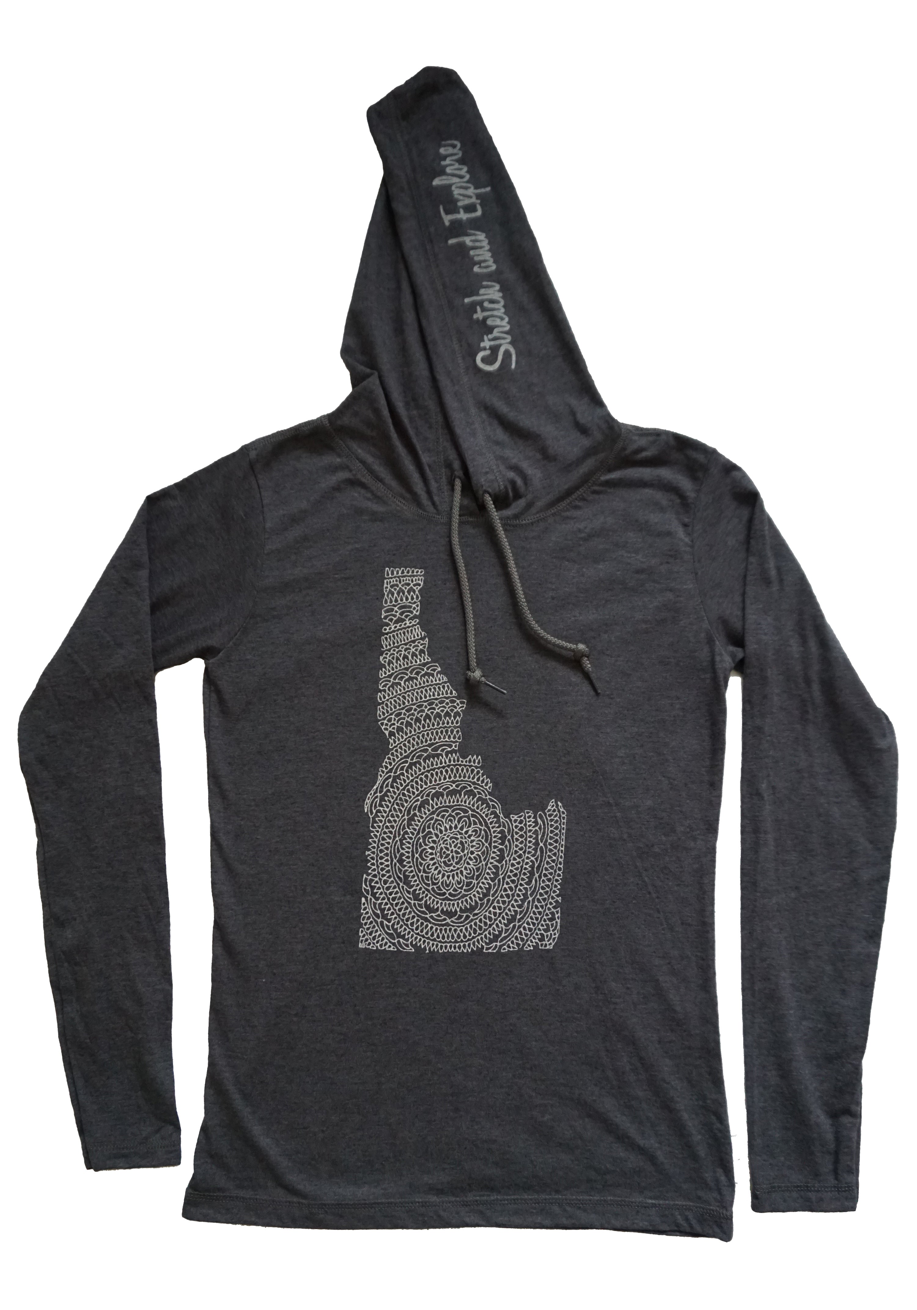 Ladies grey hoody cheap