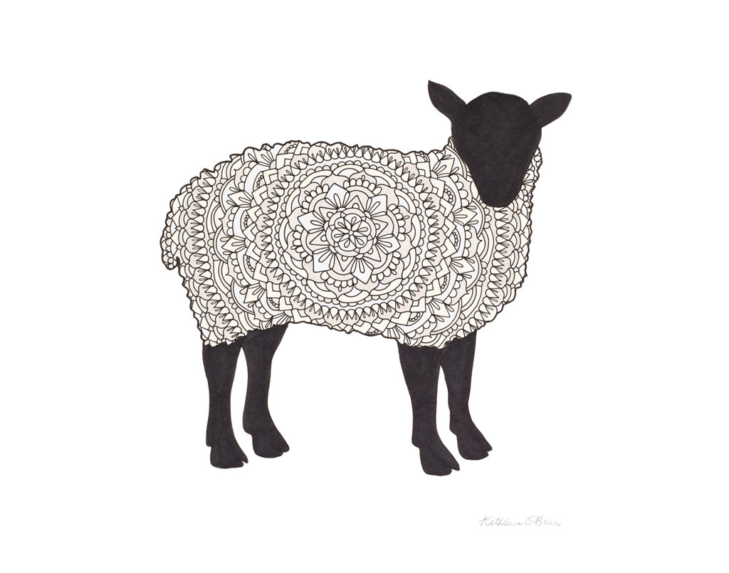 Sheep Mandala