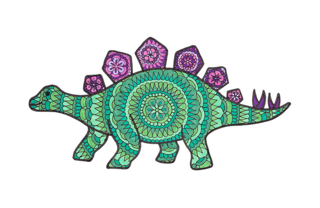 Stegosaurus Mandala