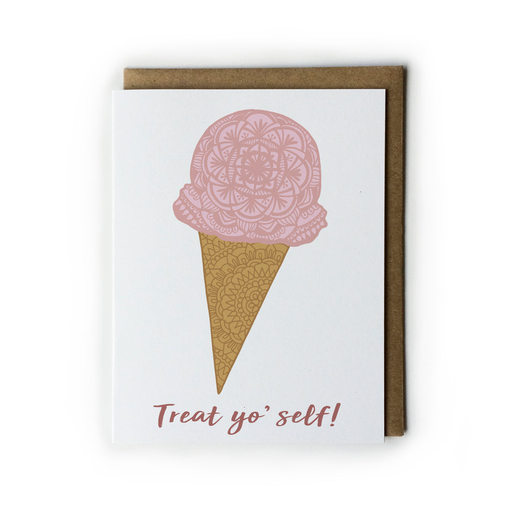 Treat yo self Ice Cream Mandala