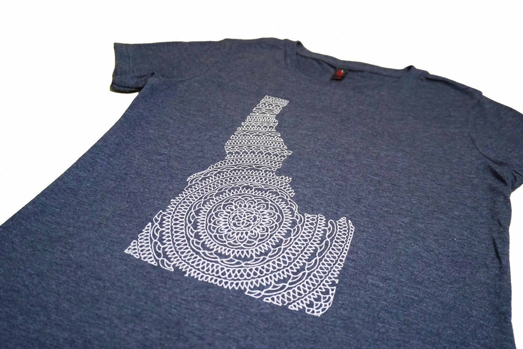 Ladies Idaho Tee - Heather Navy