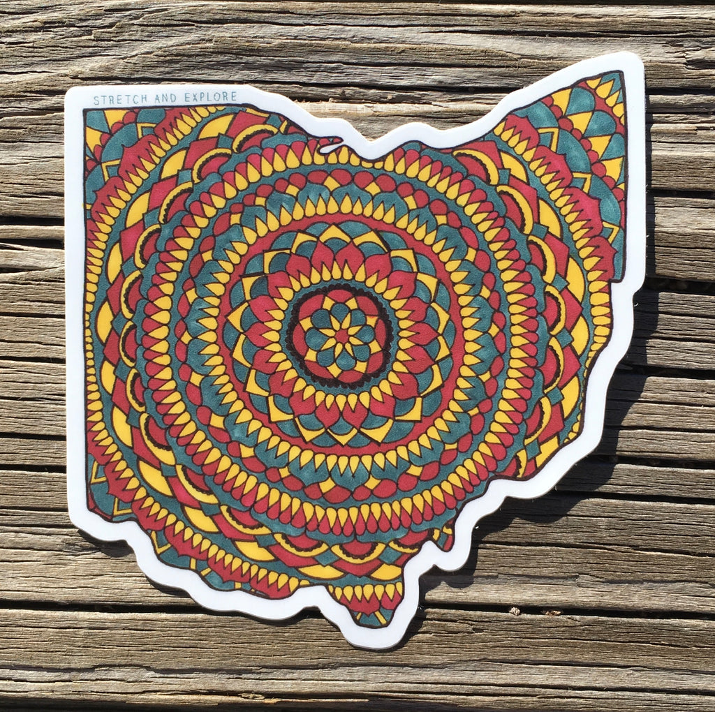 CLE Ohio Sticker